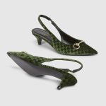 Gucci Women’s slingback pump with Horsebit - Image 2